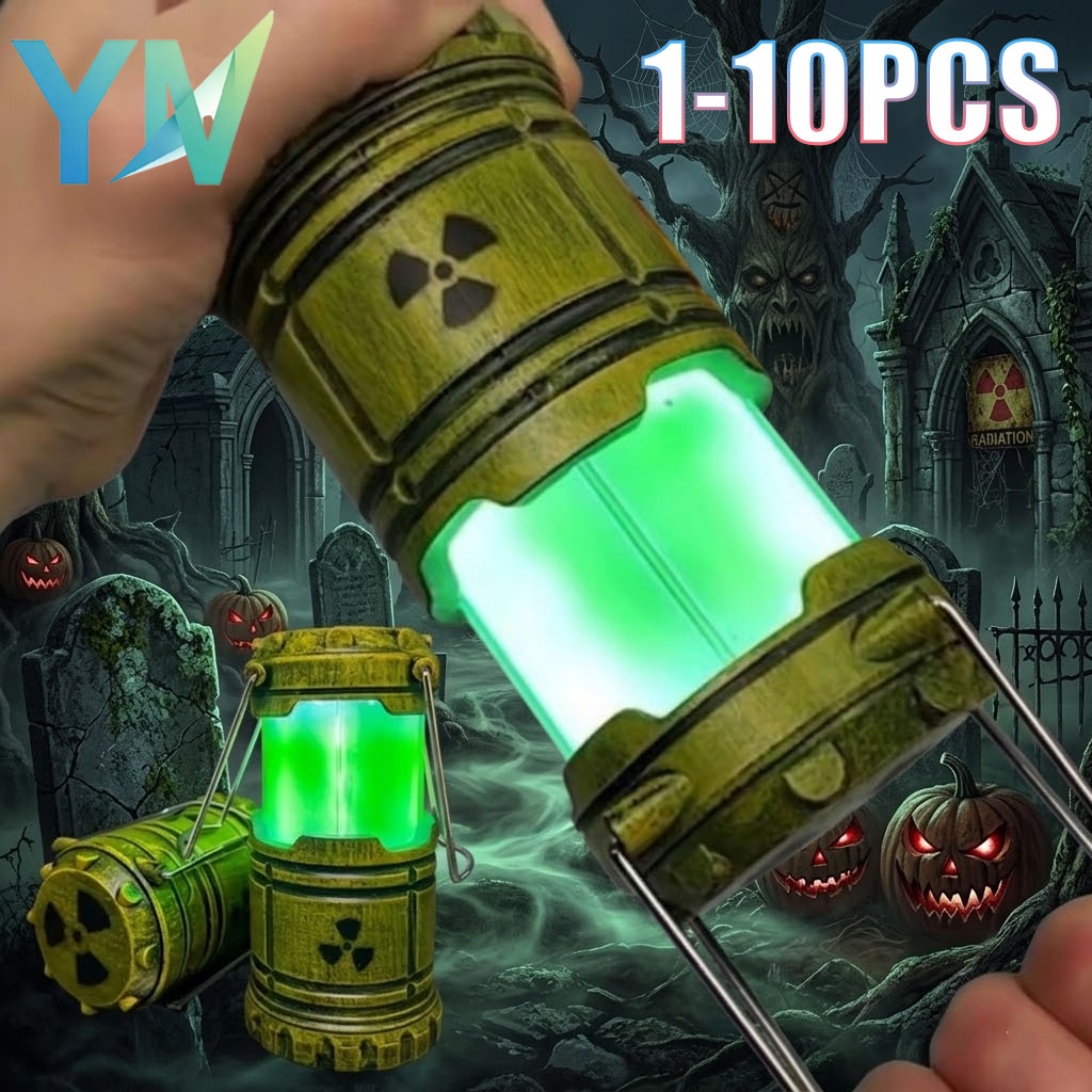 Office Tech Gifts - 1-10個入り ミニ原子光ランタン ハロウィン キャンプ 自宅 オフィス