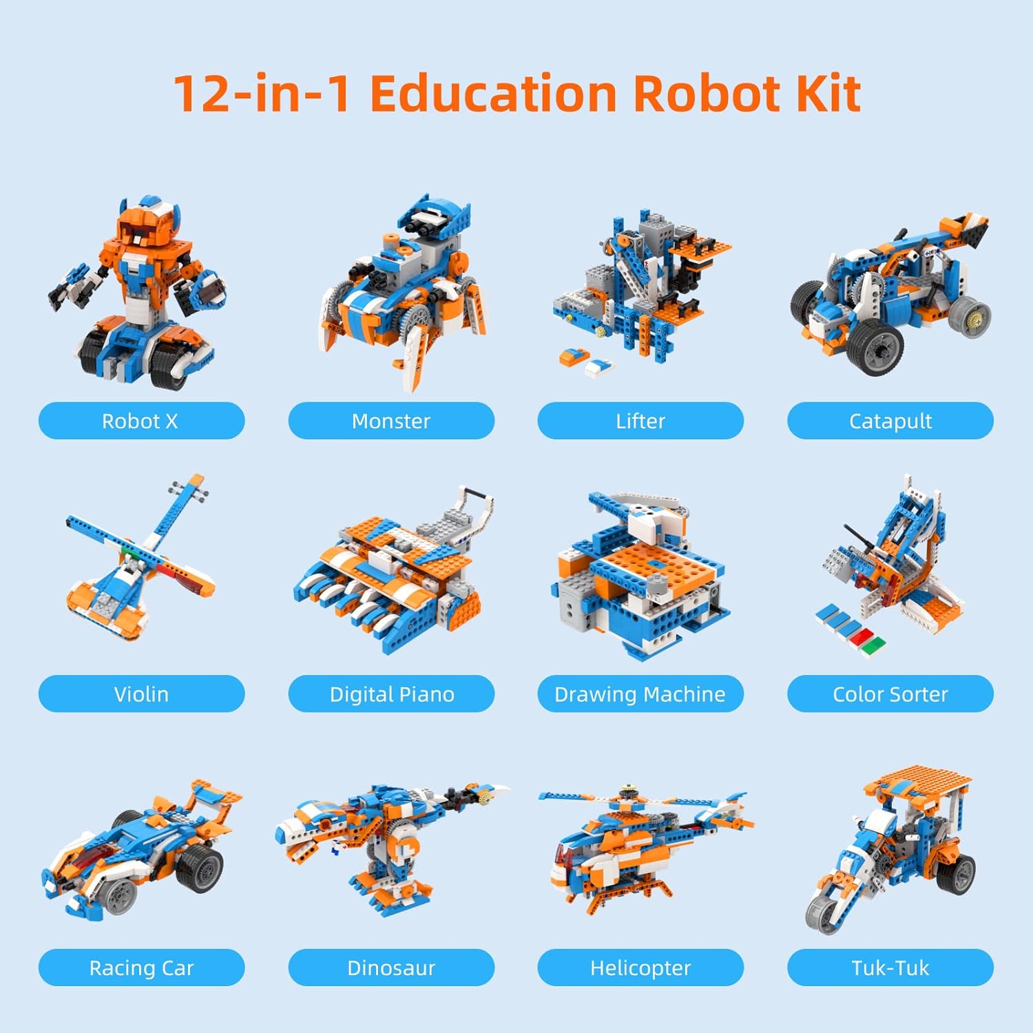 現代的なSTEMロボット組み立てキット、テクノロジーのデスク - Office Tech Gifts のレビューと価格