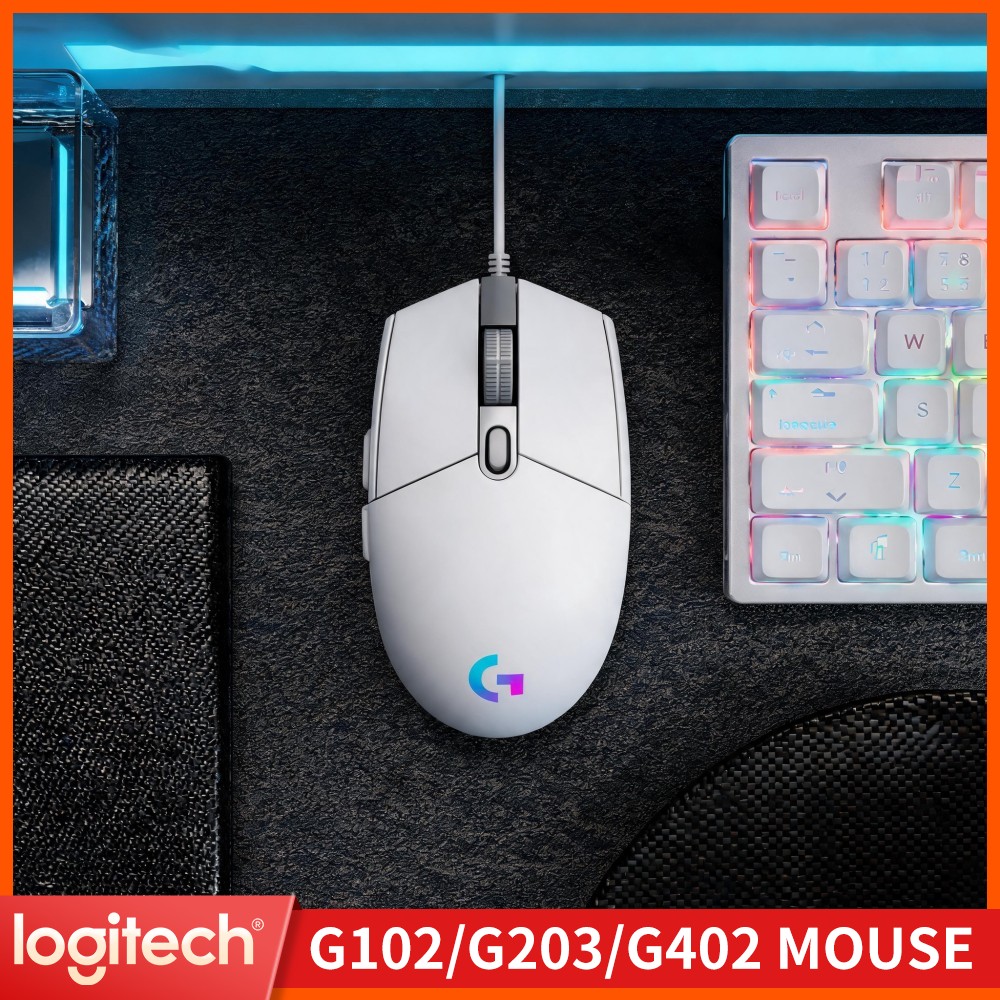 ロジクール G203 LIGHTSYNC 有線ゲーミングマウ - Logitech Mouse G203 のレビューと価格