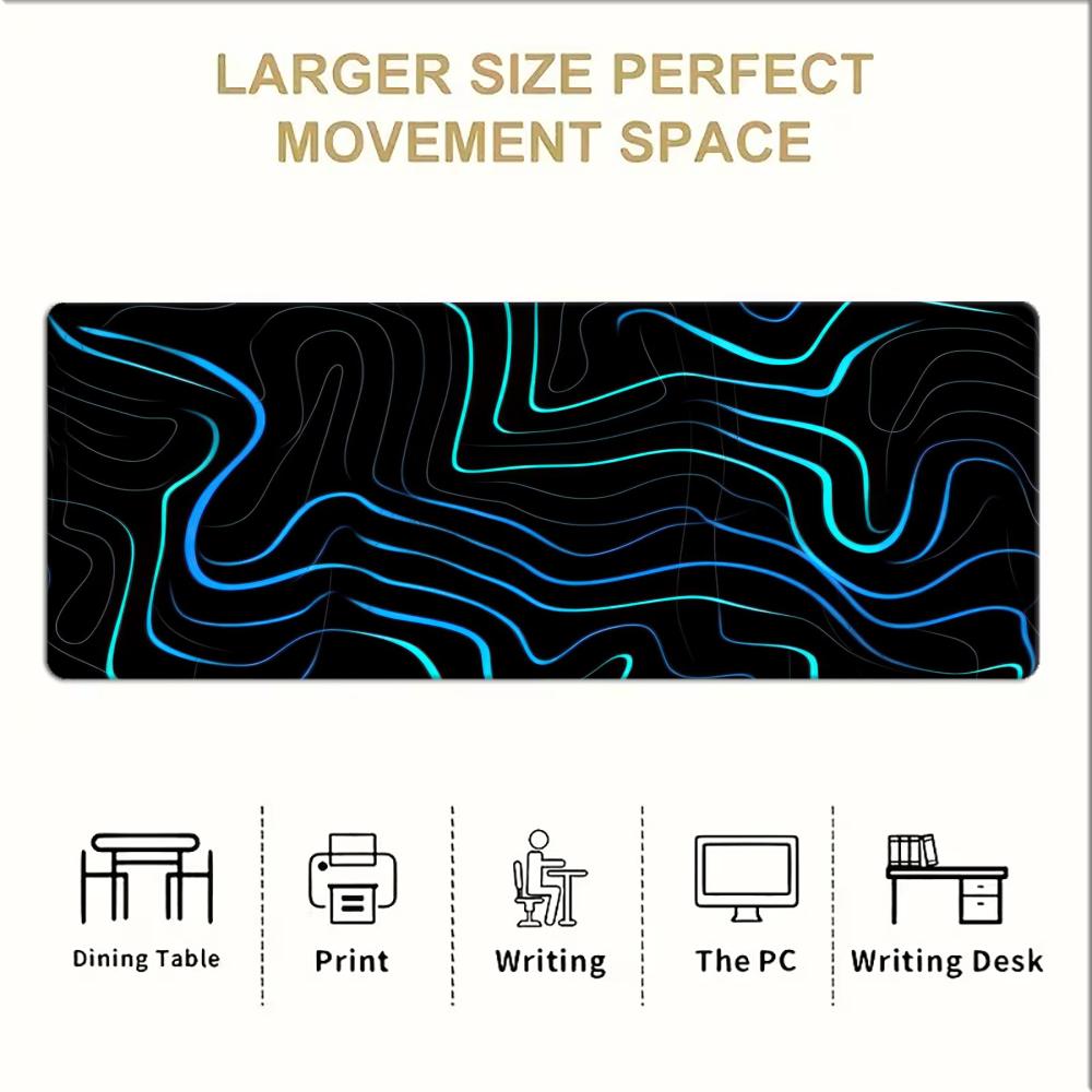 大型XXLゲーミングマウスパッドデスクマットキーボードパッド - Office And Tech のレビューと価格